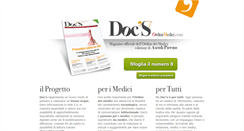 Desktop Screenshot of ordinedeimedici.com